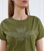 Футболка Aeronautica Militare - хаки(TS2103DJ510)