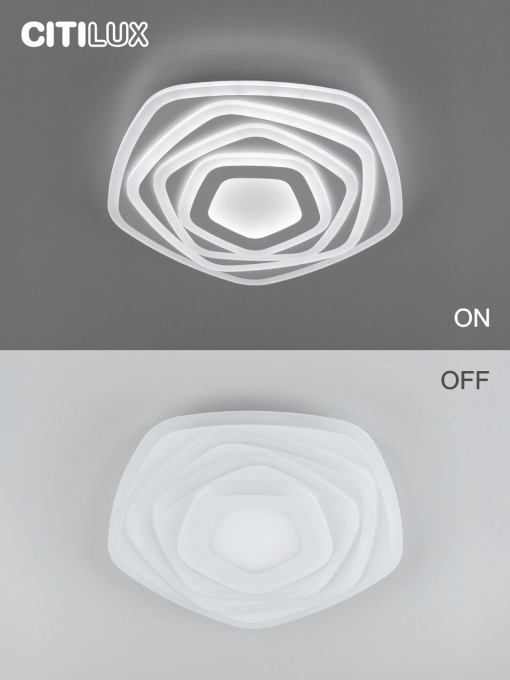 Citilux Триест Смарт CL737A54E RGB Умная люстра