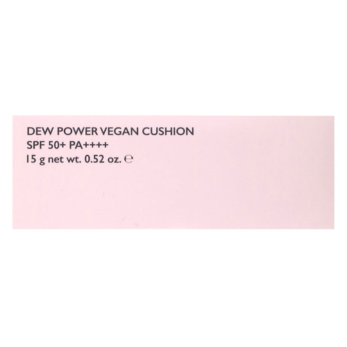Amuse, Dew Power Vegan Cushion, SPF 50+ PA ++++, 1,5 натуральный, 15 г (0,52 унции)