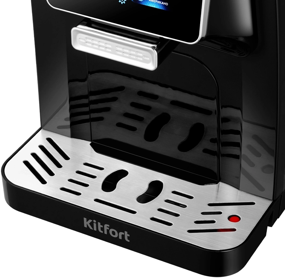 Кофемашина Kitfort КТ-7424 1480Вт черный