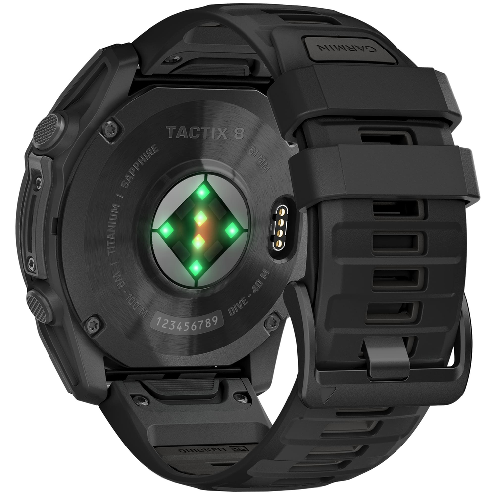 Garmin Tactix 8 — 51 мм amoled Черные