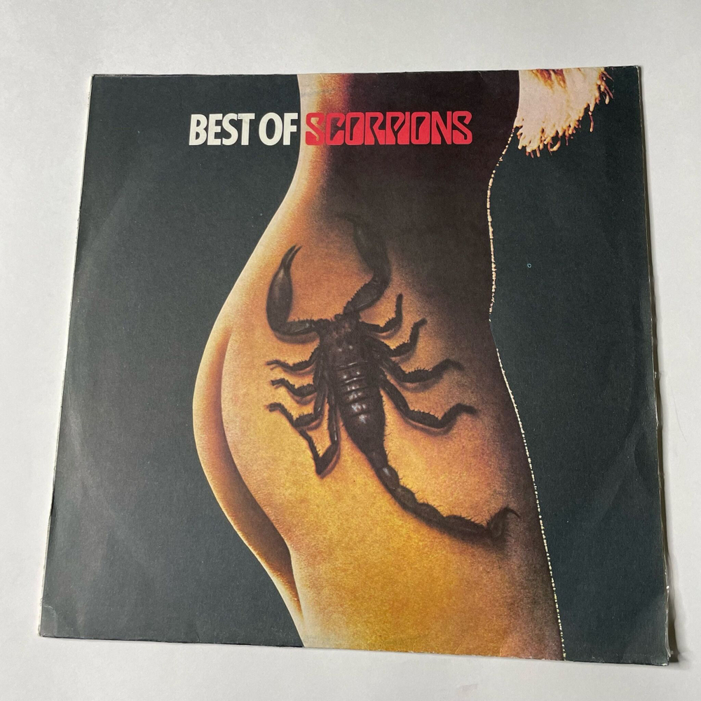 Винтажная виниловая пластинка LP Scorpions Best Of (СССР 1991) Steamrock Fever