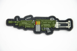 Шеврон M249 большой PVC