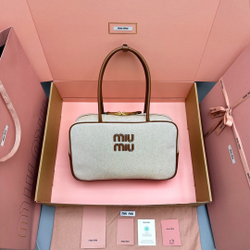 Miu Miu Leather Beau Bag 34 cm