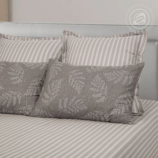 Двуспальный с европростыней комплект постельного белья Джакома сатин