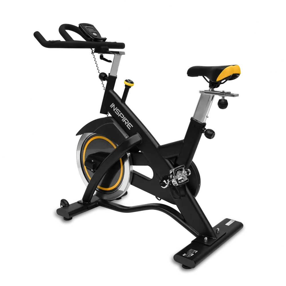 Спин-байк с консолью профессиональный BRONZE GYM INSPIRE