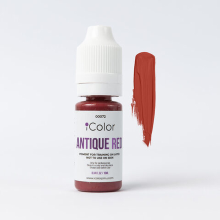 antique red  10 ml  icolor пигмент для губ