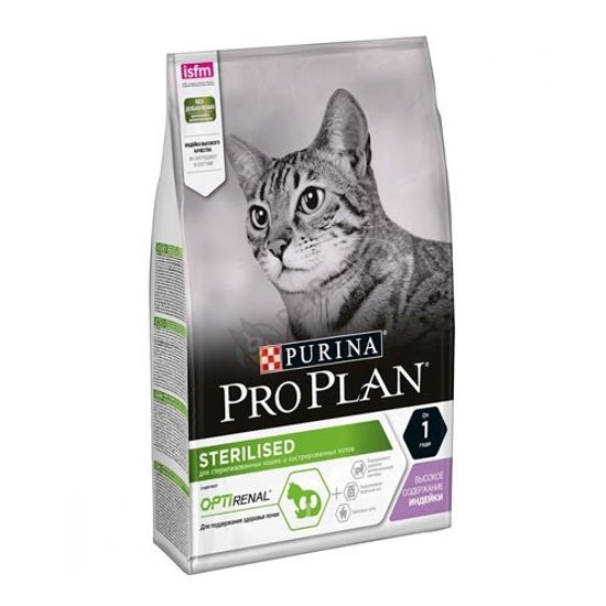 Purina Pro Plan Sterilised feline rich in Turkey dry
