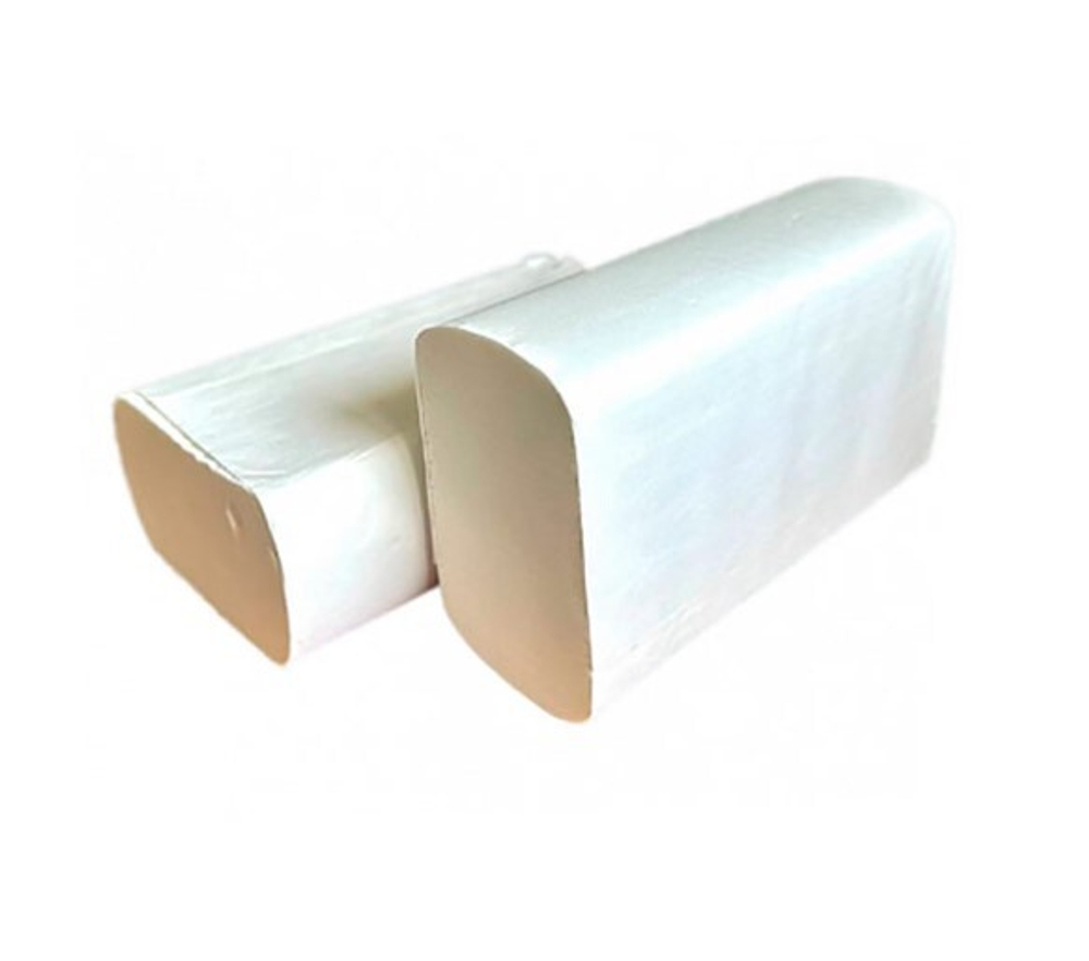 Полотенца бумажные листовые Z-сложение 1сл, 24х21,6 см, 25 г/м2, 200 л/уп, арт. Z2-200, Россия