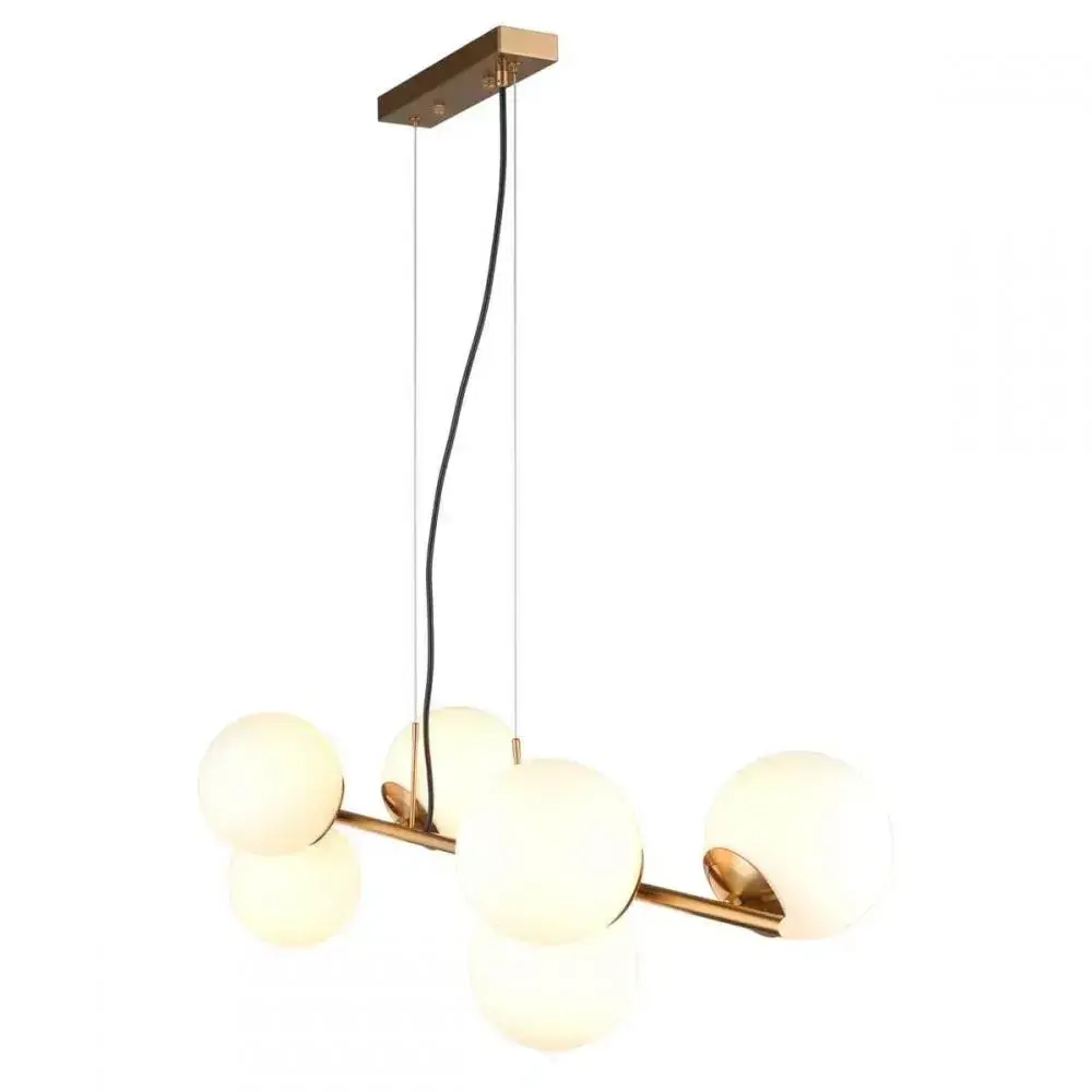 Люстра подвесная с лампочками Omnilux OML-66623-06+Lamps