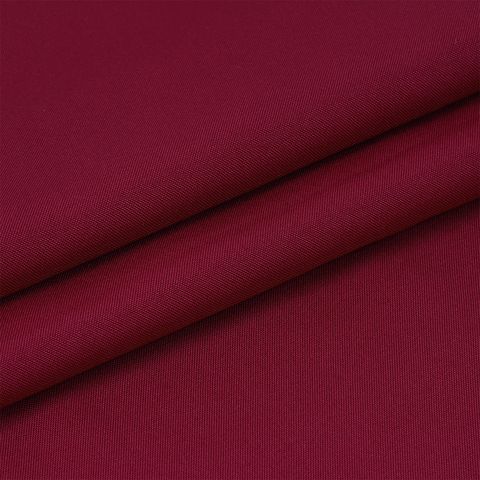 Ткань габардин 150г/м2 100% полиэстер шир.150см цв. бордо