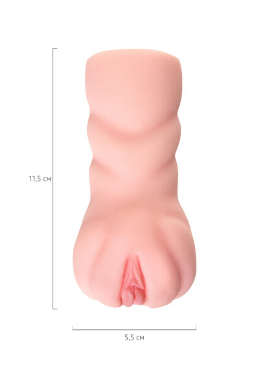МАСТУРБАТОР РЕАЛИСТИЧНЫЙ TOYFA BASIC OH YEAH!, TPE, ТЕЛЕСНЫЙ, 11,5 СМ