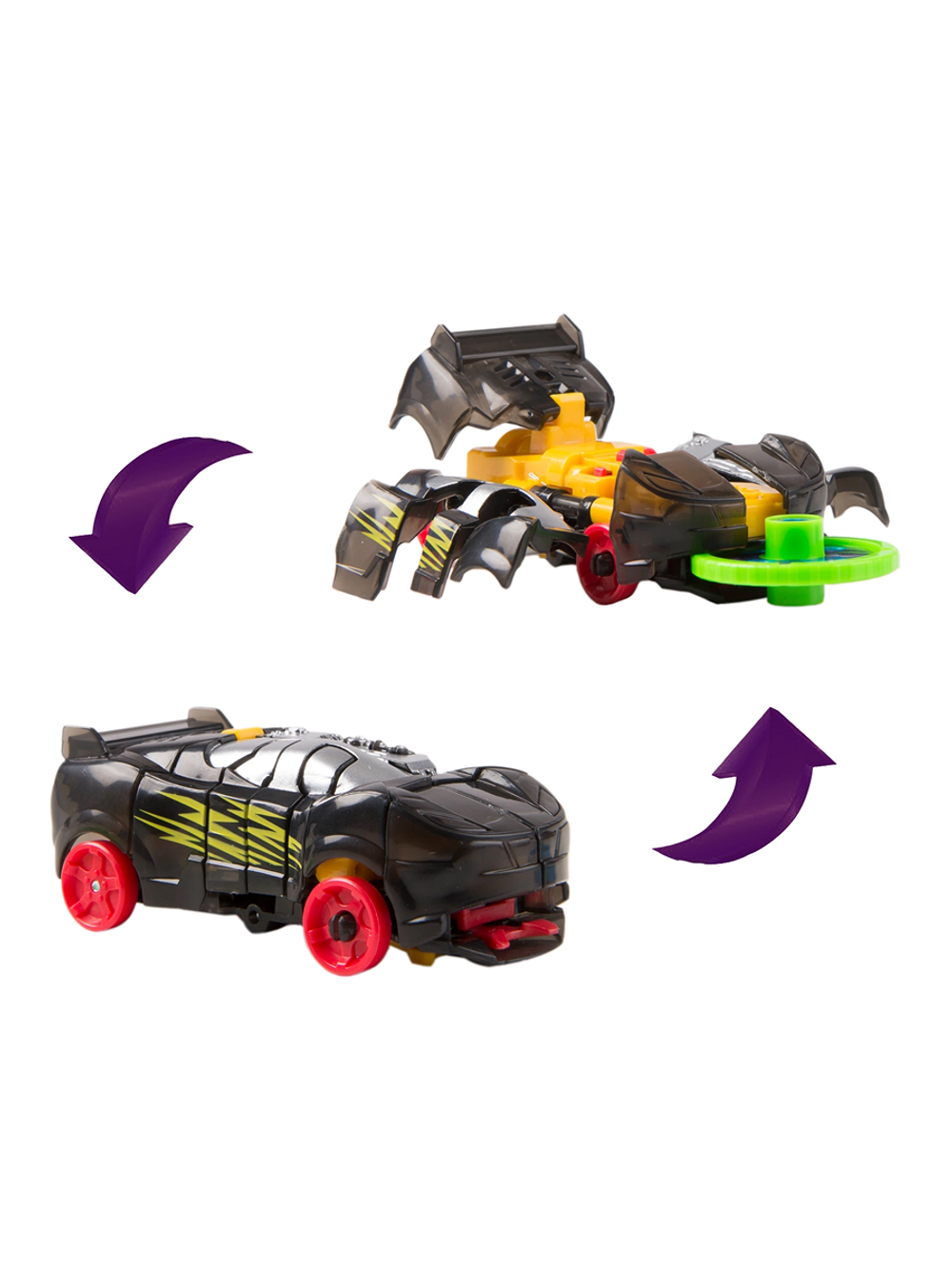 Машинка-трансформер Найтвивер Дикие Скричеры 34820