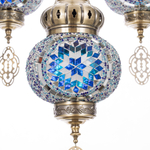 Citilux Каир CL419166 Люстра подвесная Мозаика Синяя