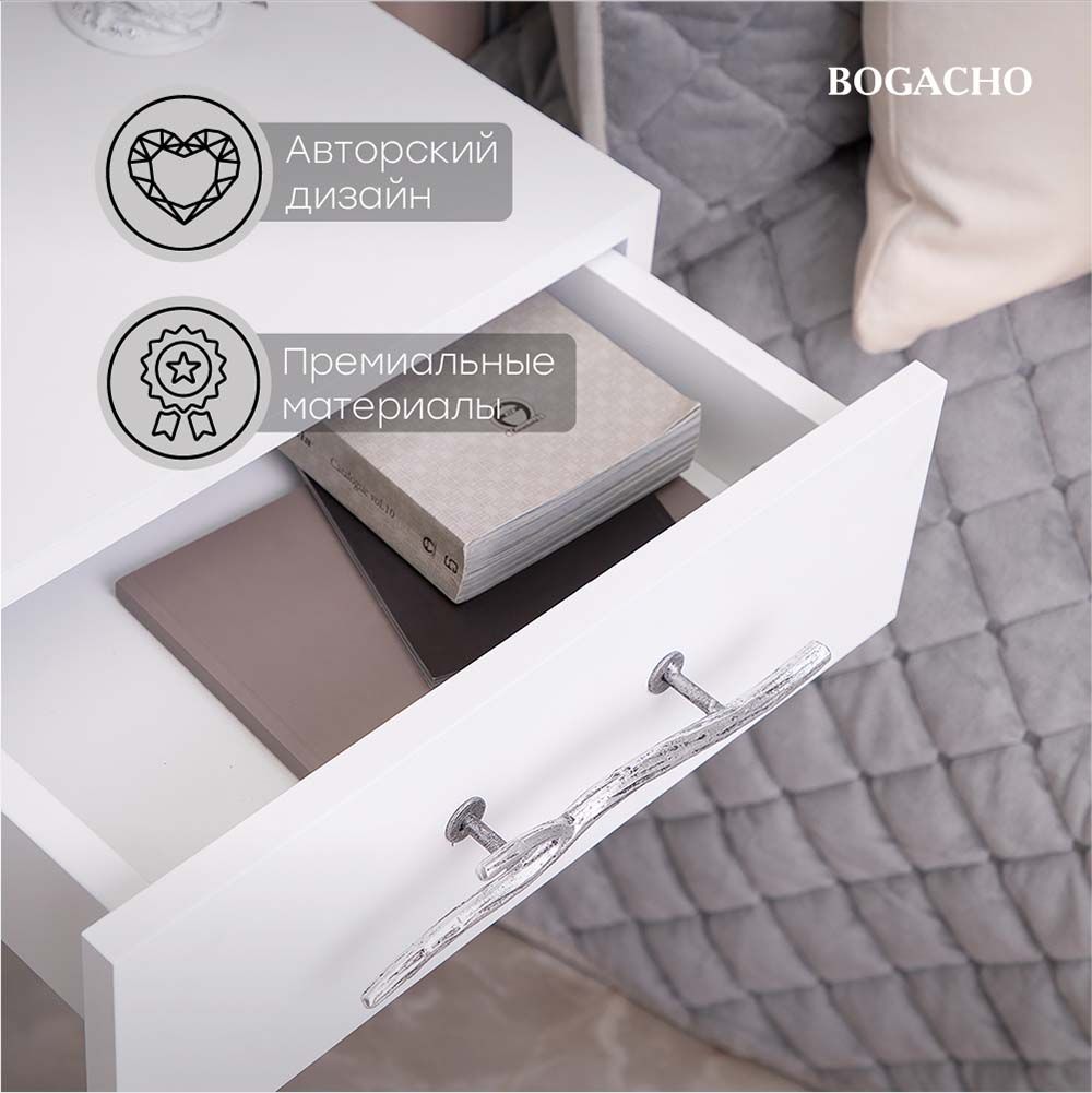 Тумба прикроватная Ин Блум подвесная Айс