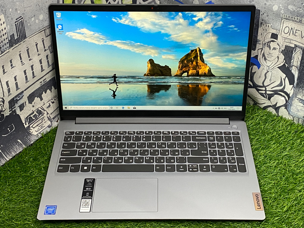 Ноутбук Lenovo 15.6' FHD IPS/Celeron N4020/8GB/256GB/ IdeaPad 1 15IGL7[82V700CURK]/Windows 10