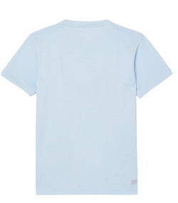 Футболка для мальчика теннисная Lacoste Boys SPORT Tennis Technical Jersey Oversized Croc - небесный