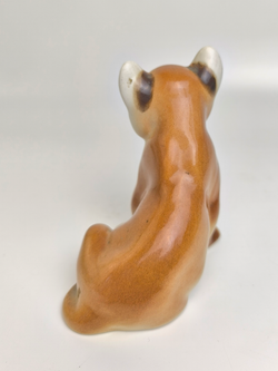 Фарфоровая статуэтка "Львенок" ЛФЗ