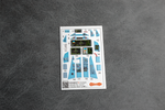 Su-57 Cockpit details with powered displays for Zvezda 4824 1/48 (3D decal)