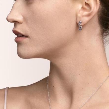 Серьги Coeur de Lion Silver 5071/21-1700 цвет серебряный