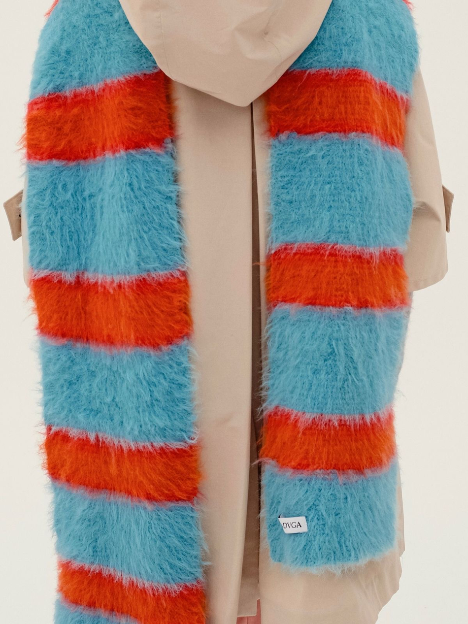 Вязаный шарф Для ярких особ