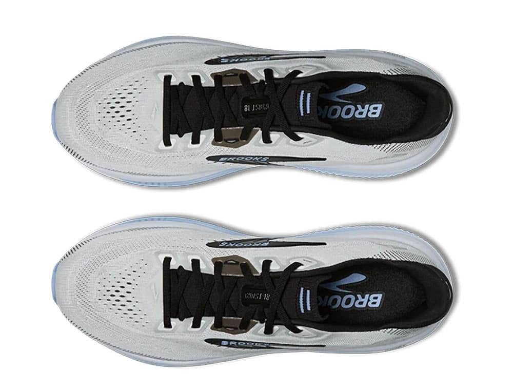 Мужские беговые кроссовки Brooks Ghost 18 M Светло-серый-Blue