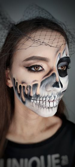 Арт-макияж на вечеринку, Halloween