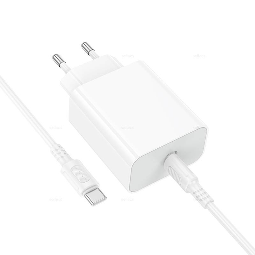 Зарядное устройство на Type-C PD30W Borofone BA107A (white)