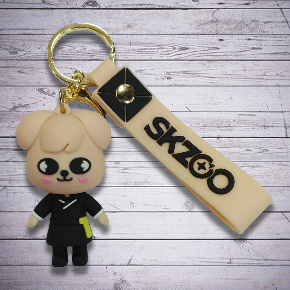 Резиновый брелок "SKZOO"