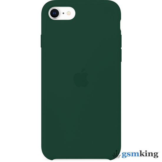Silicone Case iPhone 7 | 8 | SE 2020 | 2022 Forest Green «Зелёный лес»