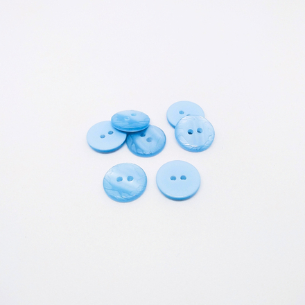 Пуговицы №738, CB E-278,  24 L голубой/col.05