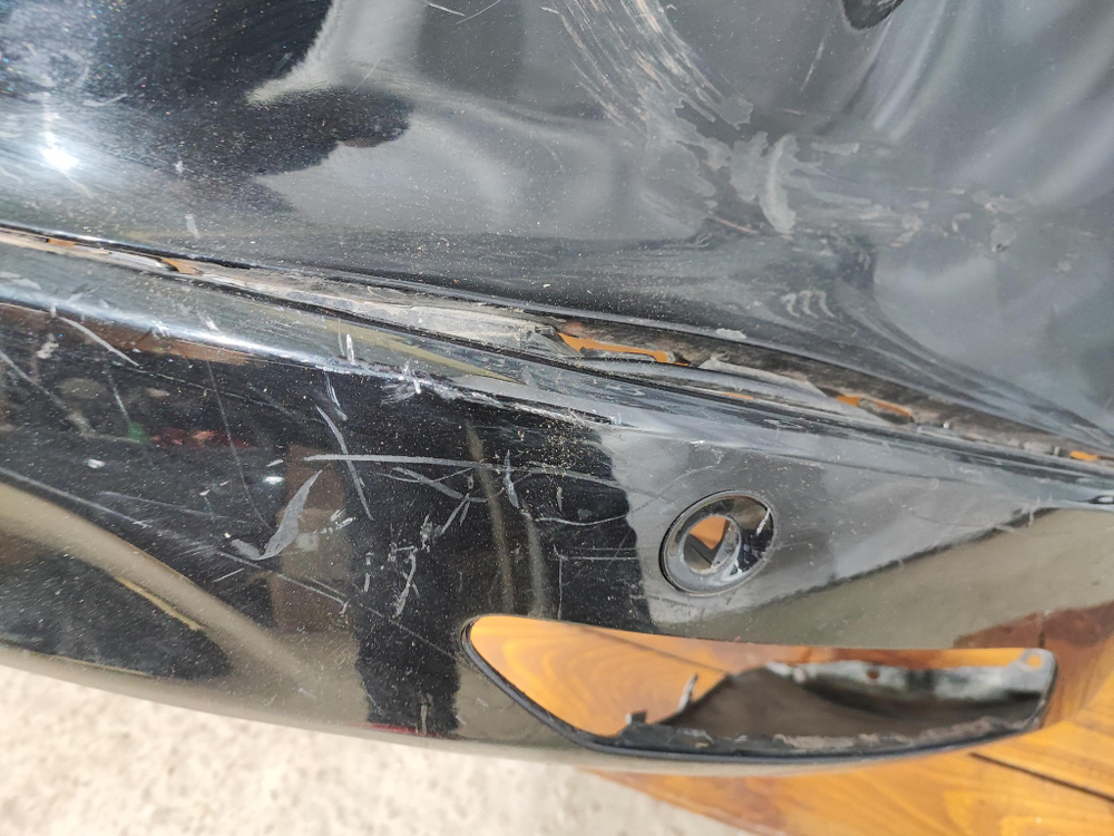 Бампер задний Volvo XC60 1 13-17 Б/У Оригинал 30763426