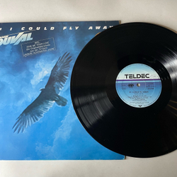 Винтажная виниловая пластинка LP Frank Duval, If I Could Fly Away (Германия 1983)