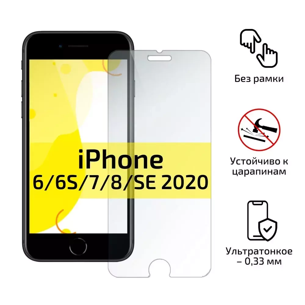Защитное стекло iPhone 7