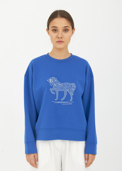 СВИТШОТ | XS | СИНИЙ (270-02)