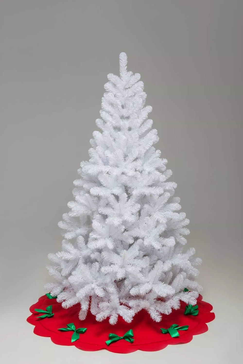 Искусственная елка Жемчужная белая 350 см., мягкая хвоя, ЕлкиТорг (16350)