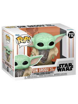 Фигурка Funko POP! Bobble Star Wars Mandalorian S10 Din Grogu with Armor (712) 80004