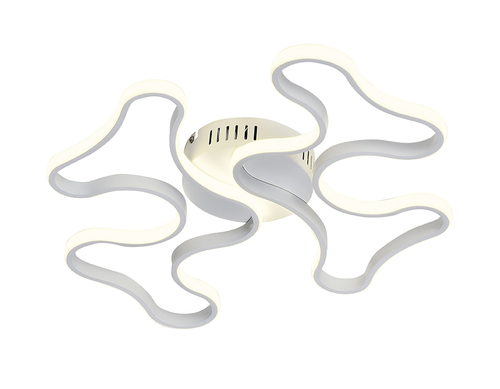 Потолочный светодиодный светильник FL355/2 WH белый 54W 4200K 530*430*60 (Без ПДУ)