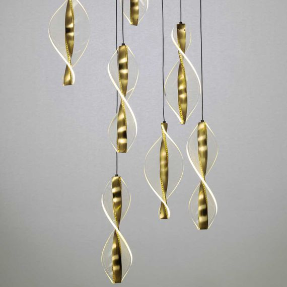 Подвесная светодиодная люстра Citilux Vind CL214091