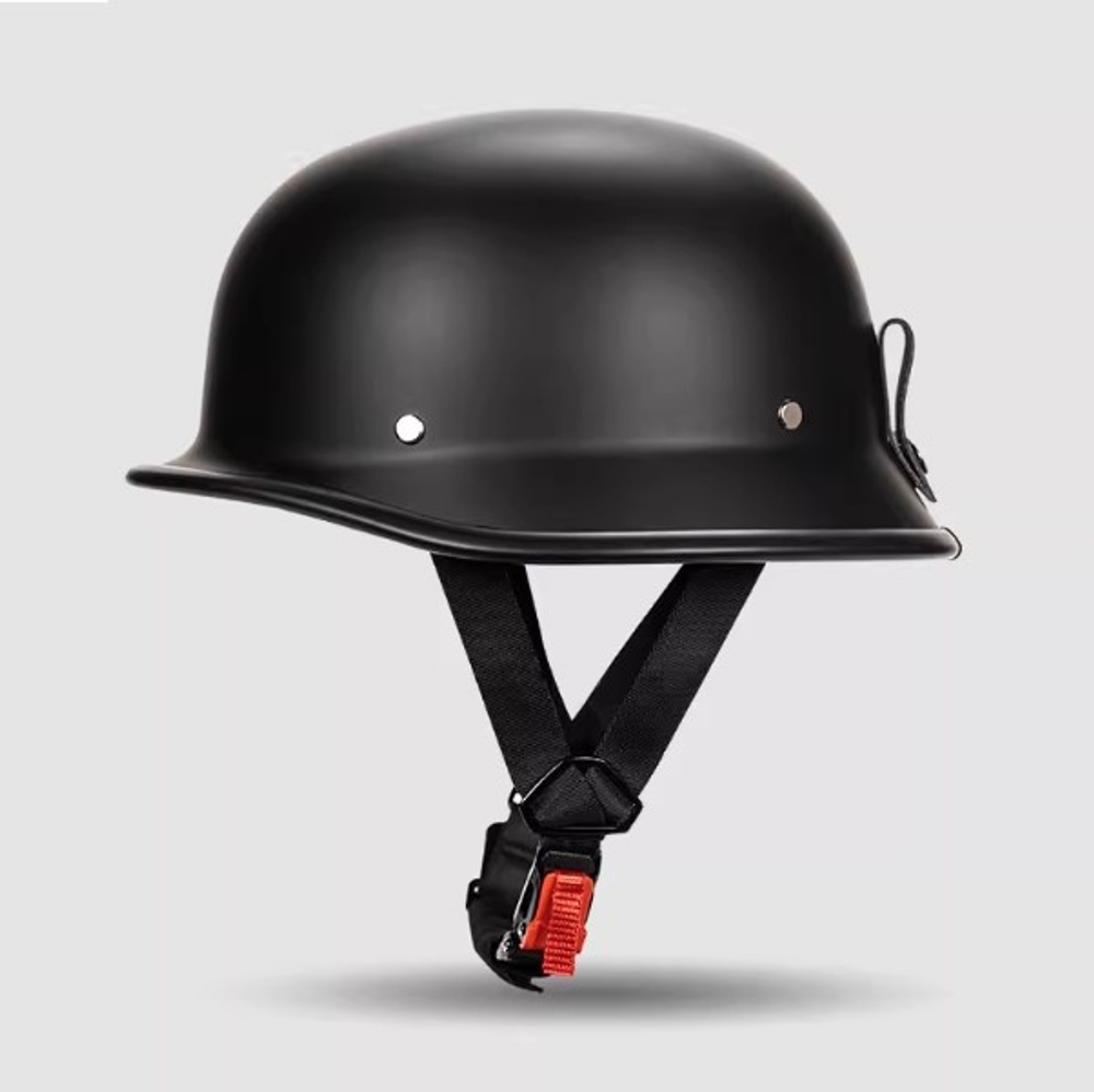 Шлем открытый KRN MS-6OZ чёрный матовый L