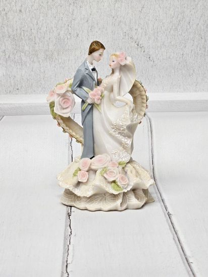 Свадебные фигурки "Жених и невеста" на торт
