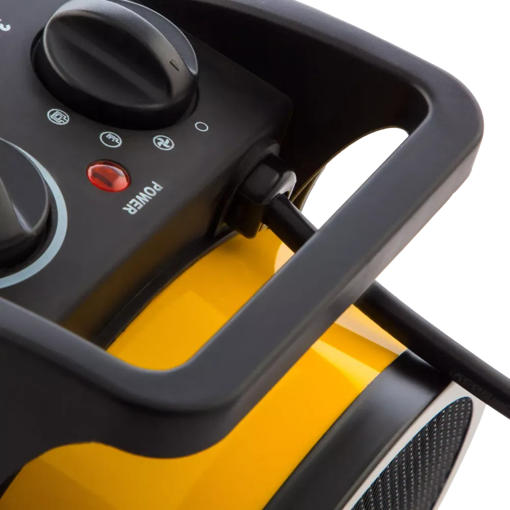 Тепловая пушка, керамический нагреватель (тепловентилятор) DHC 3-150, 230 В, 0.025/1.5/3 кВт Denzel, 96431