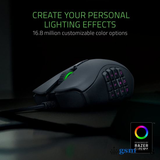 Razer Naga Trinity Mouse Black (Чёрный)