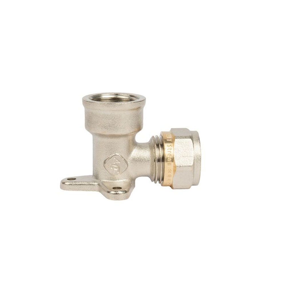 Угольник переходной с креплением ВР 16х1/2" обжимной Altstream