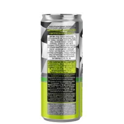 Биоактивный энергетик ENGIN «Цитрусовый твист» 330 мл — состав и пищевая ценность на этикетке банки