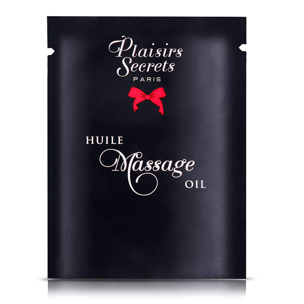 Массажное масло с ароматом карамели Huile de Massage Gourmande Caramel - 3 мл.