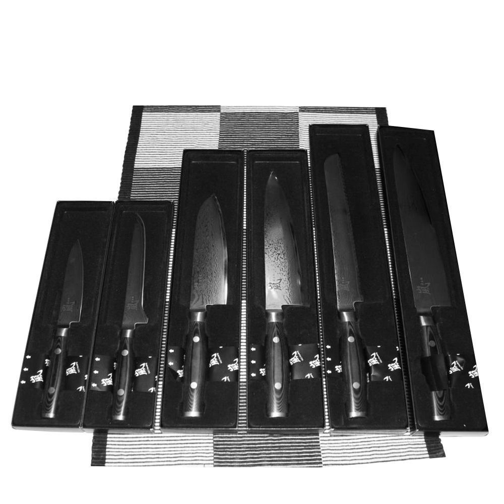 Нож кухонный для хлеба 23см Yaxell Ran Япония фото