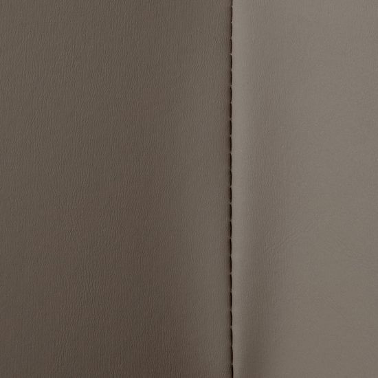 Комплект кресло HUG латте, экокожа, шенилл с оттоманкой латте, экокожа