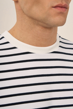 Футболка KUL'TURA OverSize "Basic" Полоска Черный