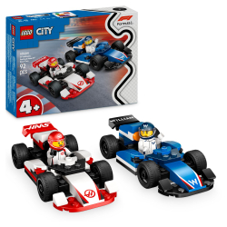 LEGO City - F1 Болиды Williams Racing и Haas F1 60464